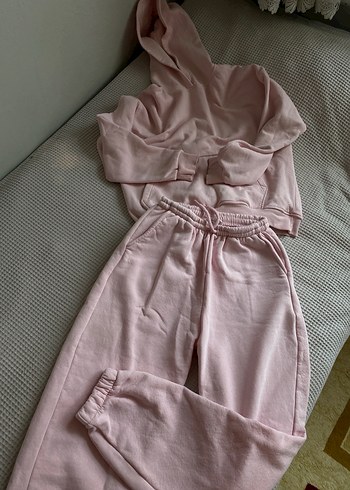 Bershka muadili Pembe Eşofman takımı - Görsel 11