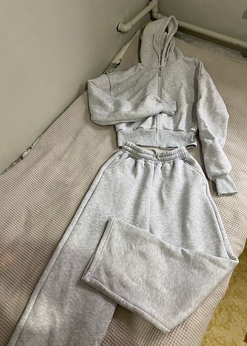 Gri eşofman takımı - Görsel 2