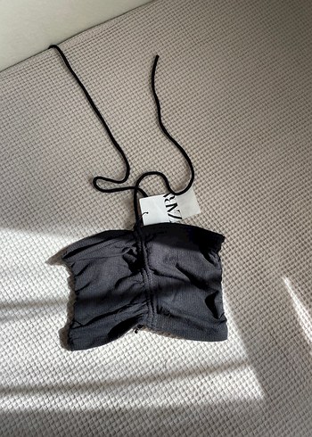 H&M Zara Mini Spor crop Büstiyer sırt dekolteli