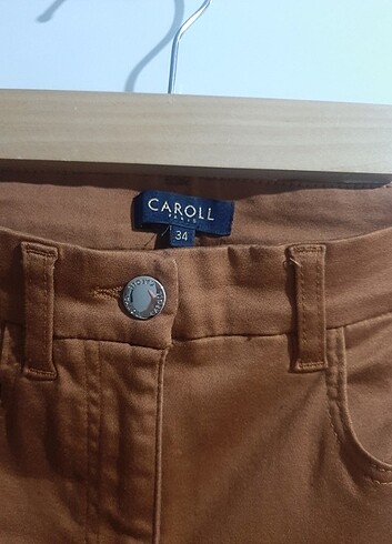 Caroll CAROLL Hardal esnek kot pantolon