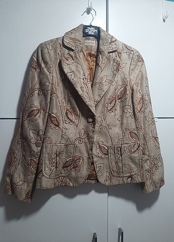 Sugar Free Vintage İşlemeli Ceket