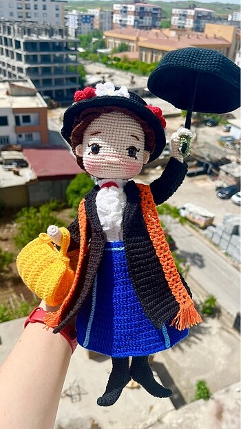 Beden Amigurumi Mary Poppins