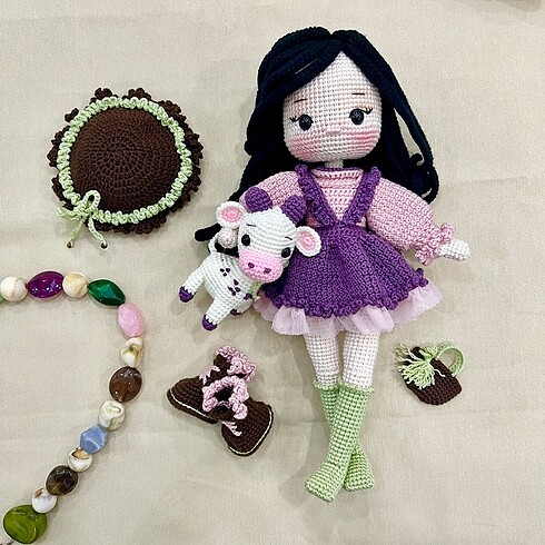 Amigurumi Lupita ve Möcük Lune