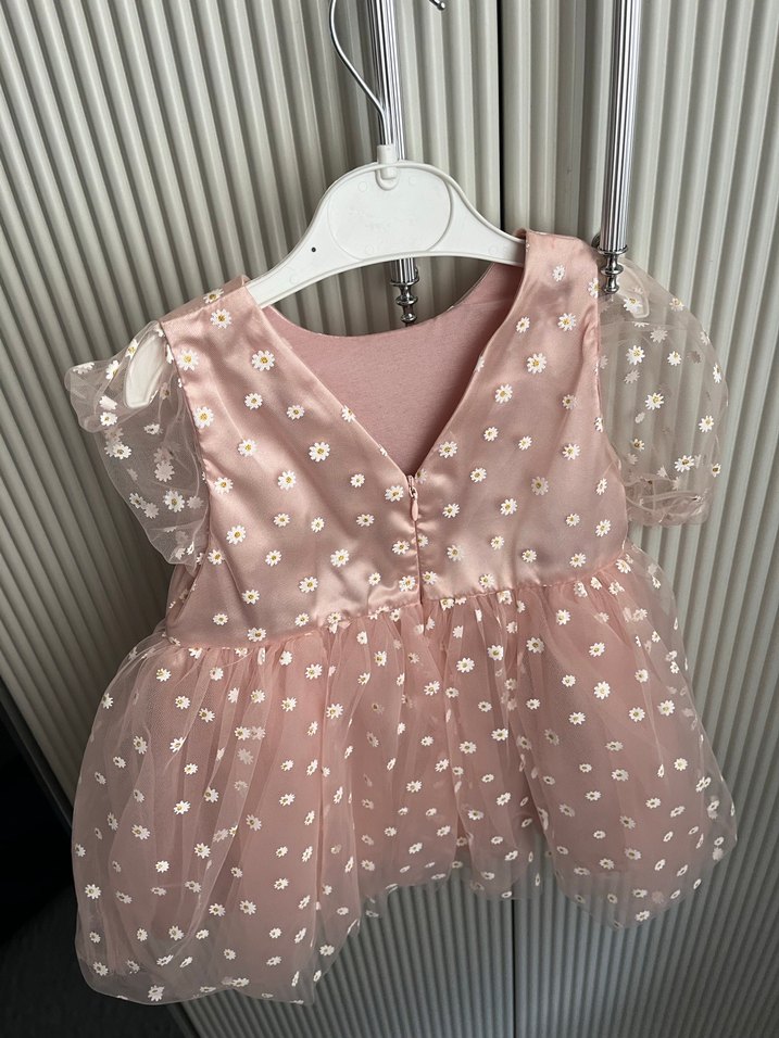 Pembe Kapüşonlu Bebek Kız Body - Görsel 2