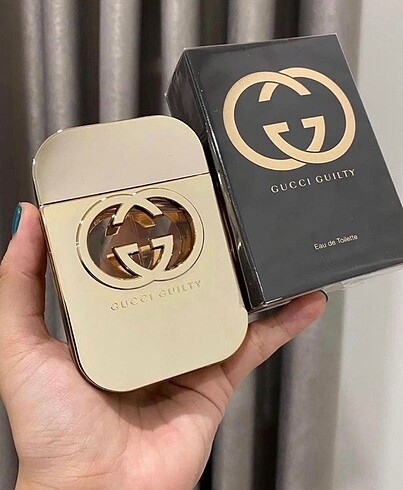  Beden Gucci guilty parfüm orjinal koku sıfır barkodlu ambalajında etik