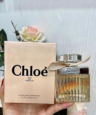 Chloe parfüm orijinal koku sıfır barkodlu ambalajında etiketli ü