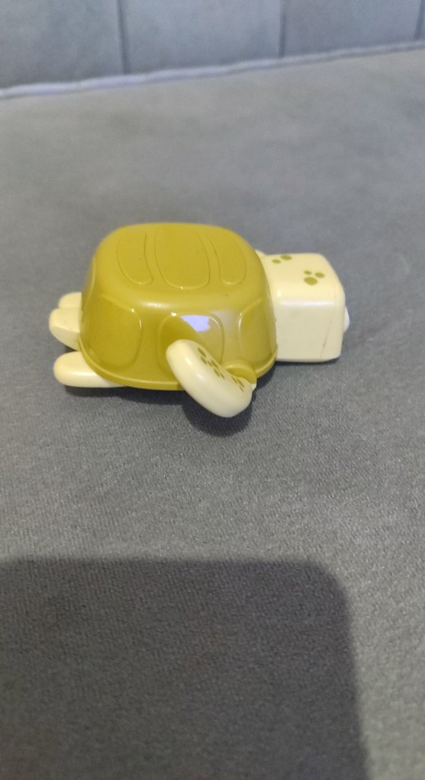 Sarı Pastel Kaplumbağa Figürü - Görsel 2