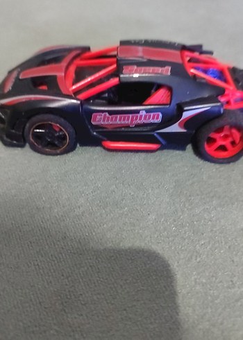 Kırmızı-Siyah Yarış Oyuncak Arabası - Görsel 2