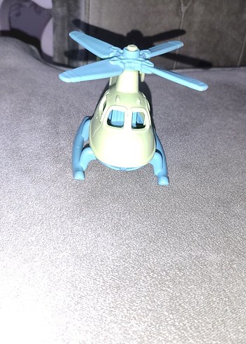 Mavi Pervaneli Beyaz Helikopter Oyuncak - Görsel 5