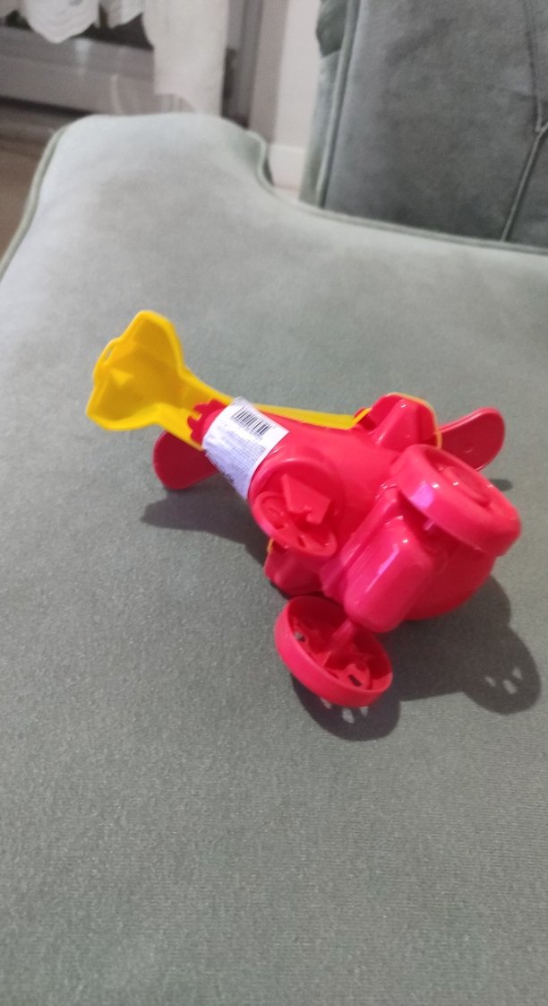 Renkli Sarı Oyuncak Uçak - Görsel 3