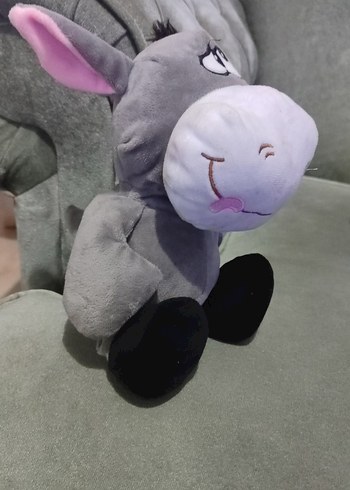 Gri Peluş Oyuncak Eşek - Görsel 4