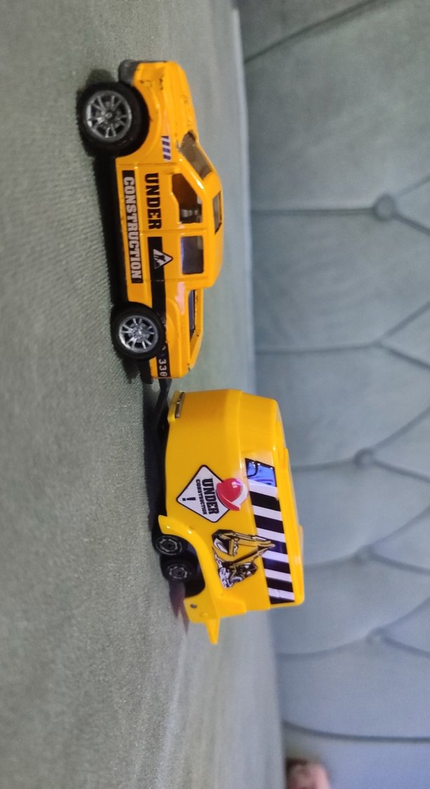 Sarı Renkli Oyuncak İnşaat Aracı - Görsel 2