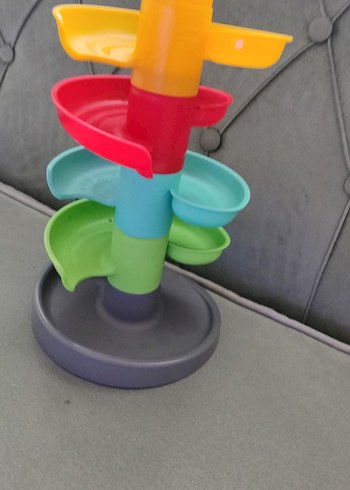 Renkli Spiral Top Oyuncağı - Görsel 2