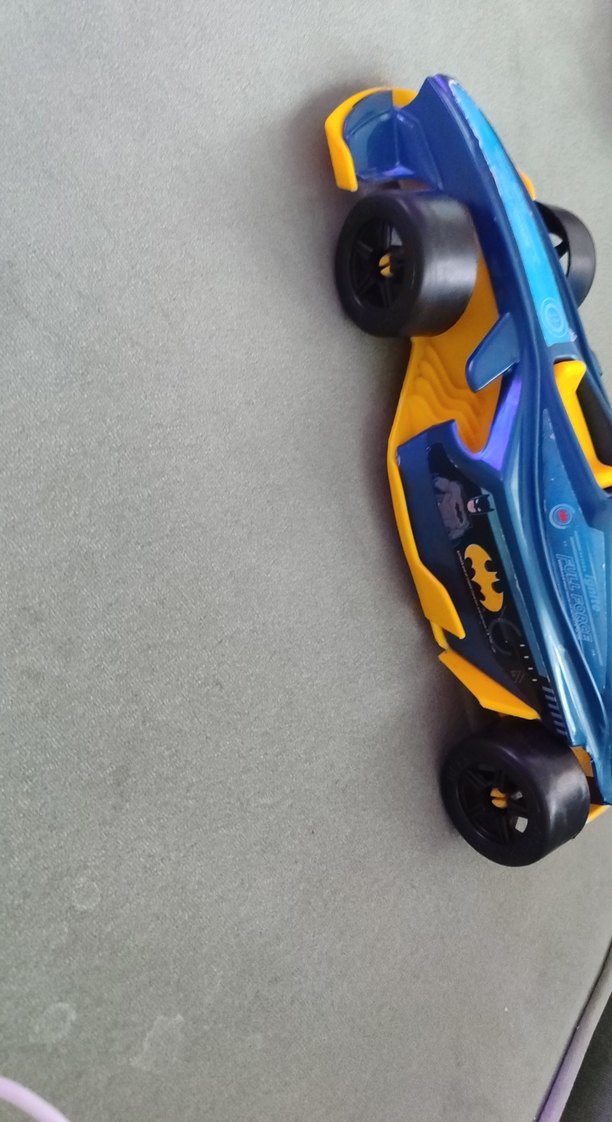 Mavi Renkli Oyuncak Yarış Arabası - Görsel 2