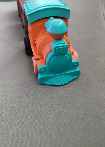 Renkli Oyuncak Tren Seti - Görsel 4