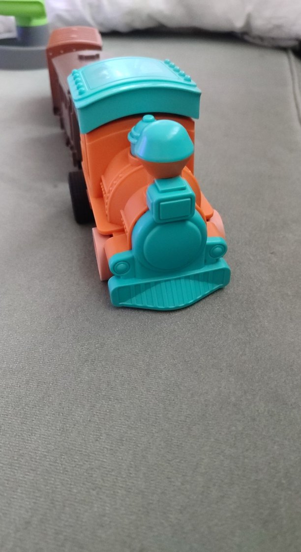 Renkli Oyuncak Tren Seti - Görsel 4