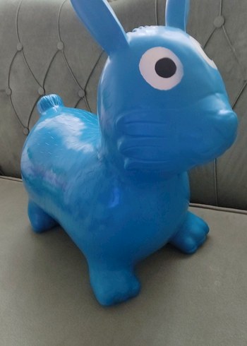 Mavi Şişme Oyuncak Hayvan - Görsel 2