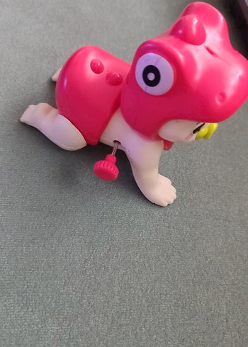Renkli Pembe Dinozor Figürü - Görsel 2