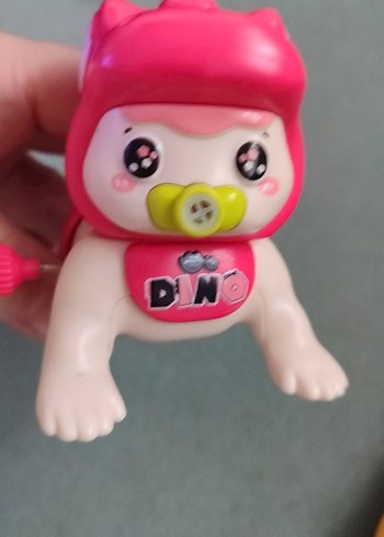 Renkli Pembe Dinozor Figürü - Görsel 3