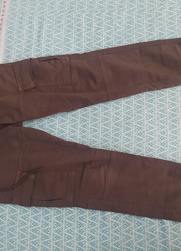 30 Beden Lastikli kargo pantolon 