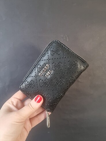 Guess Mini Siyah Cüzdan