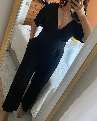 xs Beden siyah Renk Mango tulum