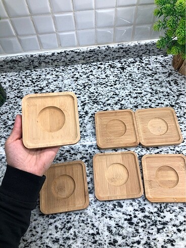 Diğer Bambu çay tabağı