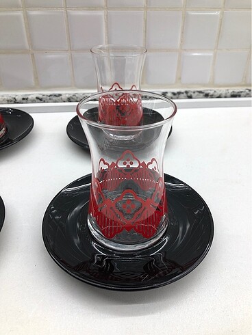 Paşabahçe 4 lü çay seti
