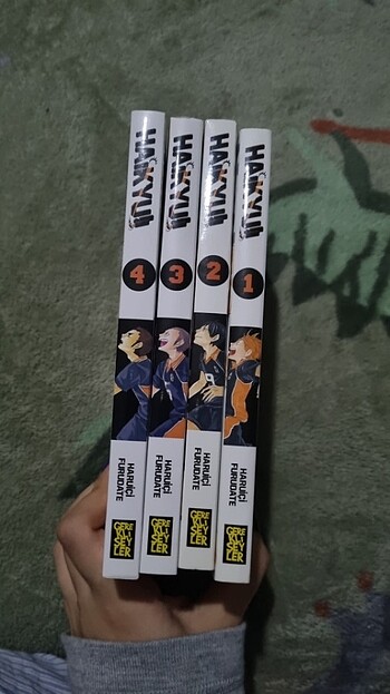 Haikyuu!! Serisinin 1-4 ciltleri