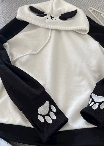m Beden beyaz Renk Panda sweat