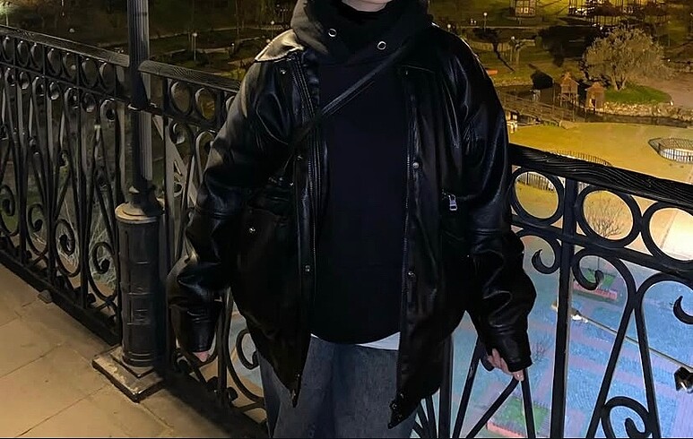 bershka deri ceket