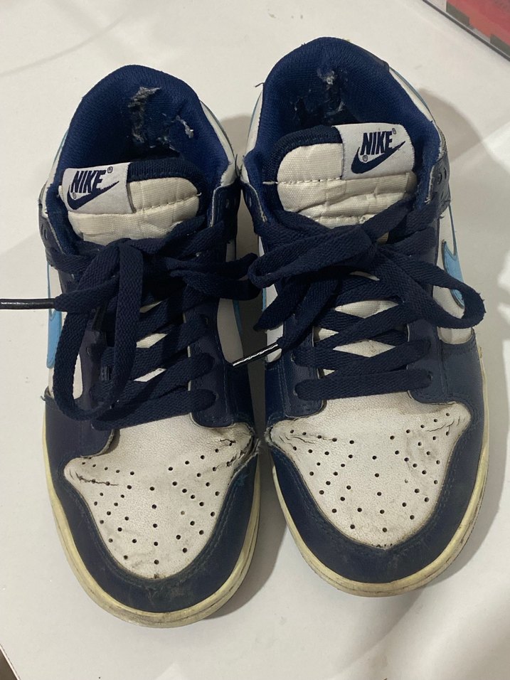 Nike Dunk Low Midnight Navy Üniversite Mavisi - Görsel 5