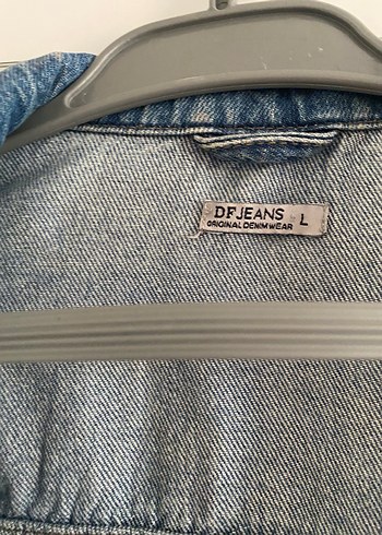 Defacto Düğmeli Salaş Mavi Denim Ceket