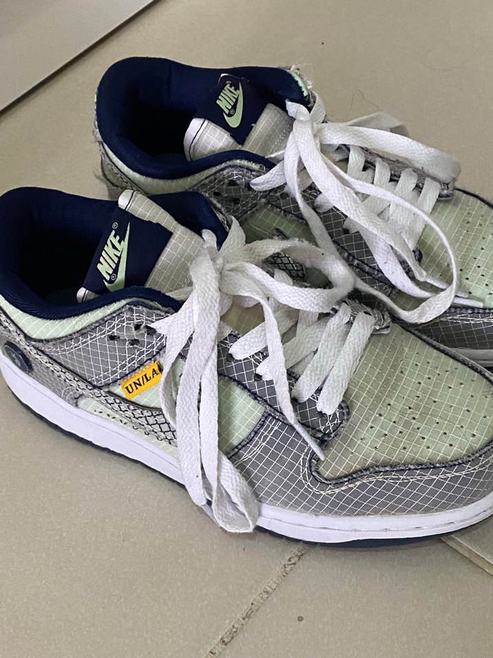 Nike Dunk Low Union Passport Pack Gri Spor Ayakkabı - Görsel 4