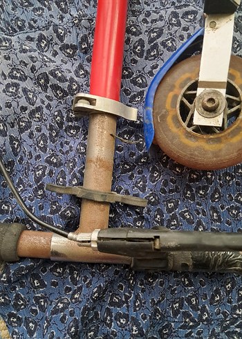 Renkli Mavi Çocuk Scooter'ı - Görsel 6