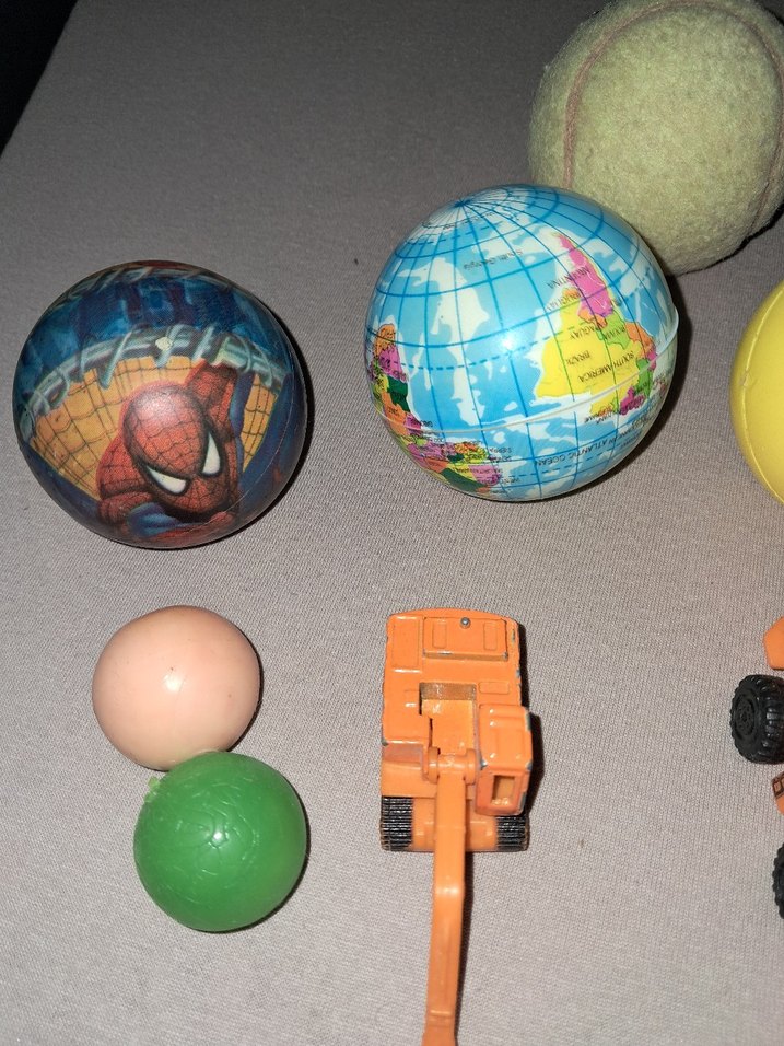 Renkli Mini Top ve Oyuncak Seti - Görsel 3
