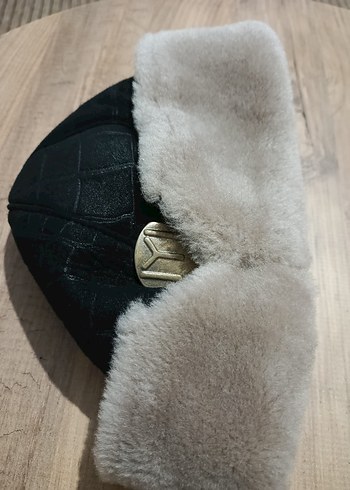 Kürk Detaylı Erkek şapka - Görsel 3