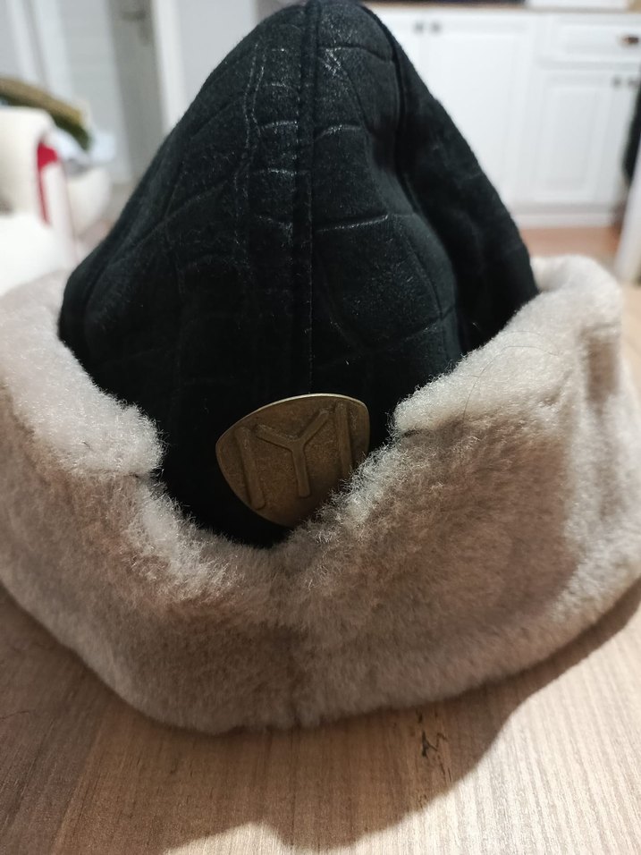 Kürk Detaylı Erkek şapka - Görsel 2