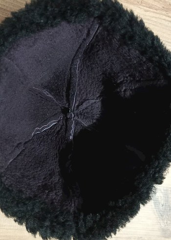 Siyah Erkek Deri Biker Şapka - Görsel 7