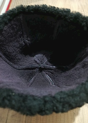 Siyah Erkek Deri Biker Şapka - Görsel 6