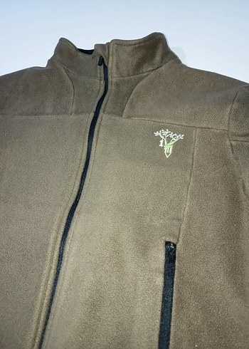 Fermuarlı Kahverengi Erkek Polar Sweatshirt - Görsel 8