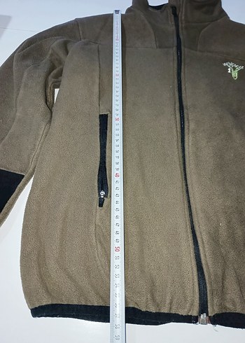 Fermuarlı Kahverengi Erkek Polar Sweatshirt - Görsel 7