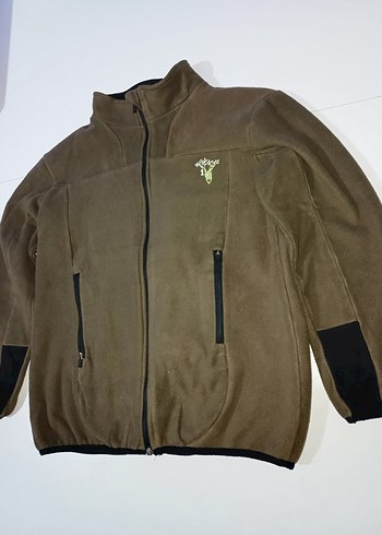 Fermuarlı Kahverengi Erkek Polar Sweatshirt - Görsel 9