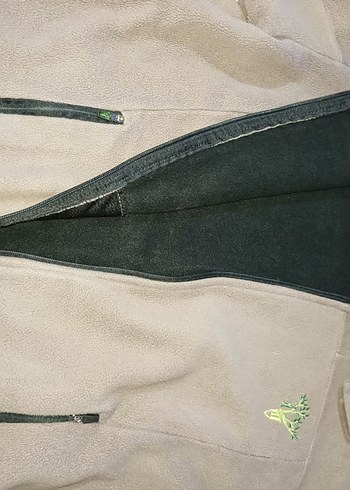 Erkek Kahverengi Fermuarlı Polar Sweatshirt - Görsel 3