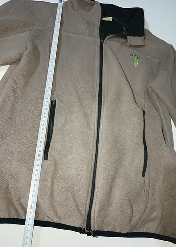 Erkek Kahverengi Fermuarlı Polar Sweatshirt - Görsel 5