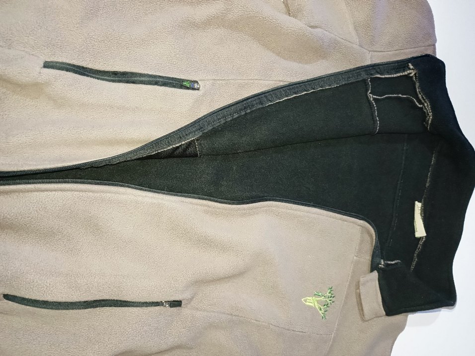 Erkek Kahverengi Fermuarlı Polar Sweatshirt - Görsel 3