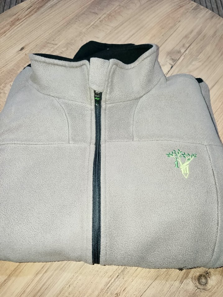 Erkek Kahverengi Fermuarlı Polar Sweatshirt - Görsel 2