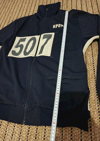 Erkek Çocuk Mavi Kapüşonlu Fermuarlı Sweatshirt - Görsel 5