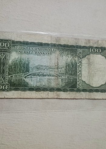 100 Türk Lirası Eski Banknot - Görsel 2