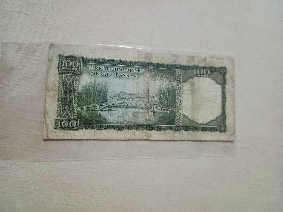 100 Türk Lirası Eski Banknot - Görsel 2